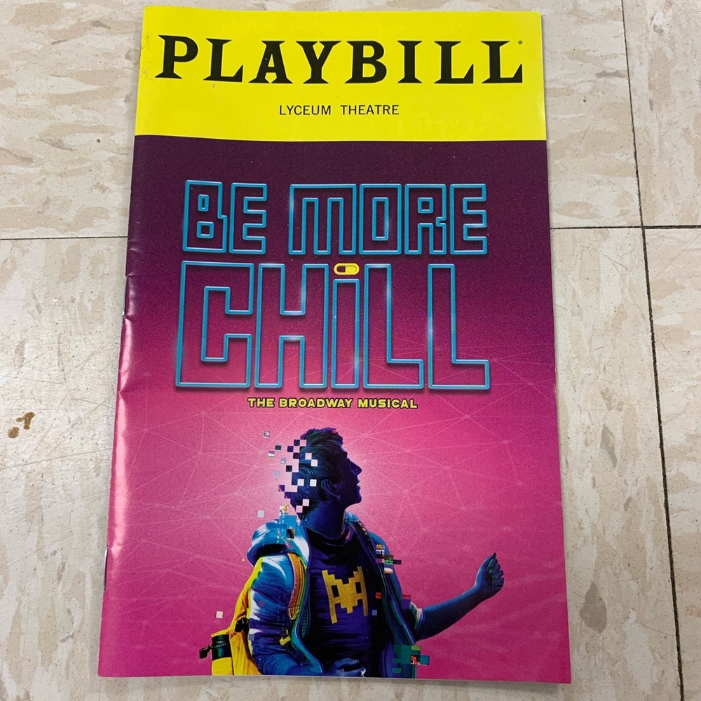 Be More Chill Playbill